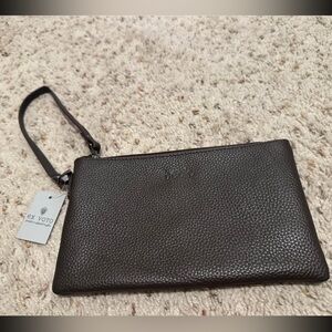 Zipper Leather Beck Bag